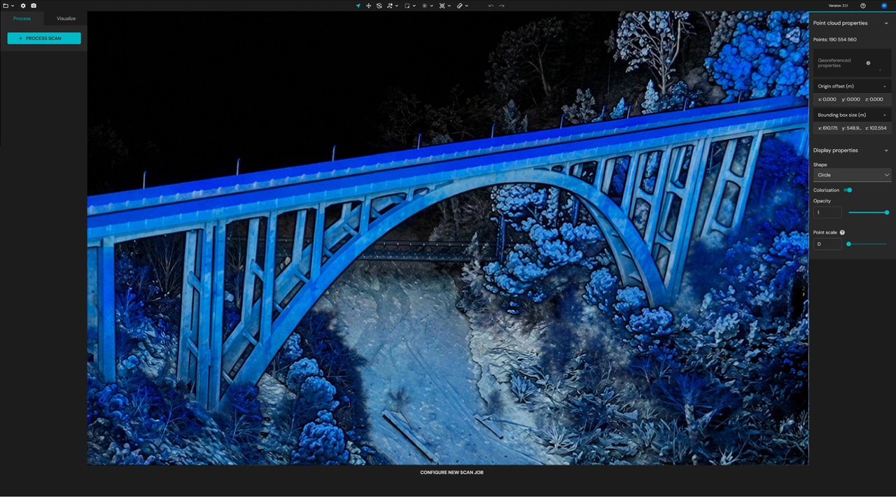 大規模点群処理に最適化された「Artec Twins」