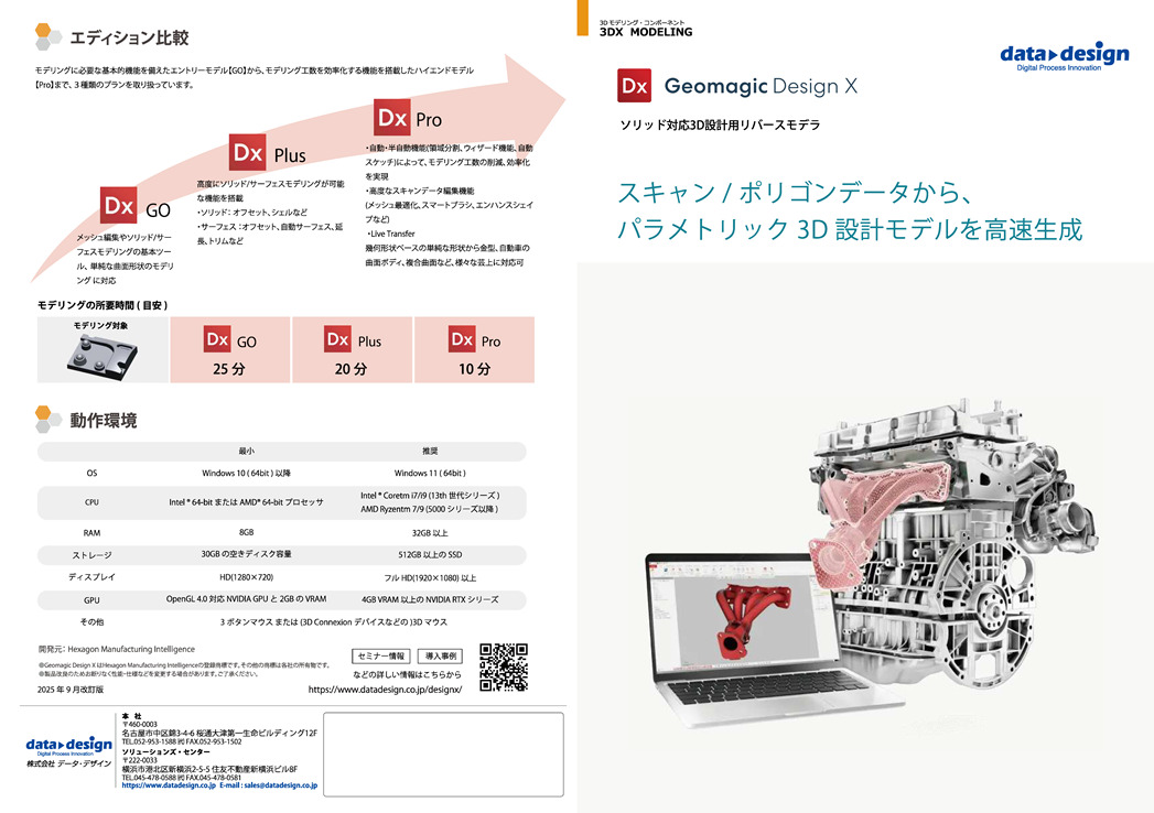 Geomagic Design X カタログ