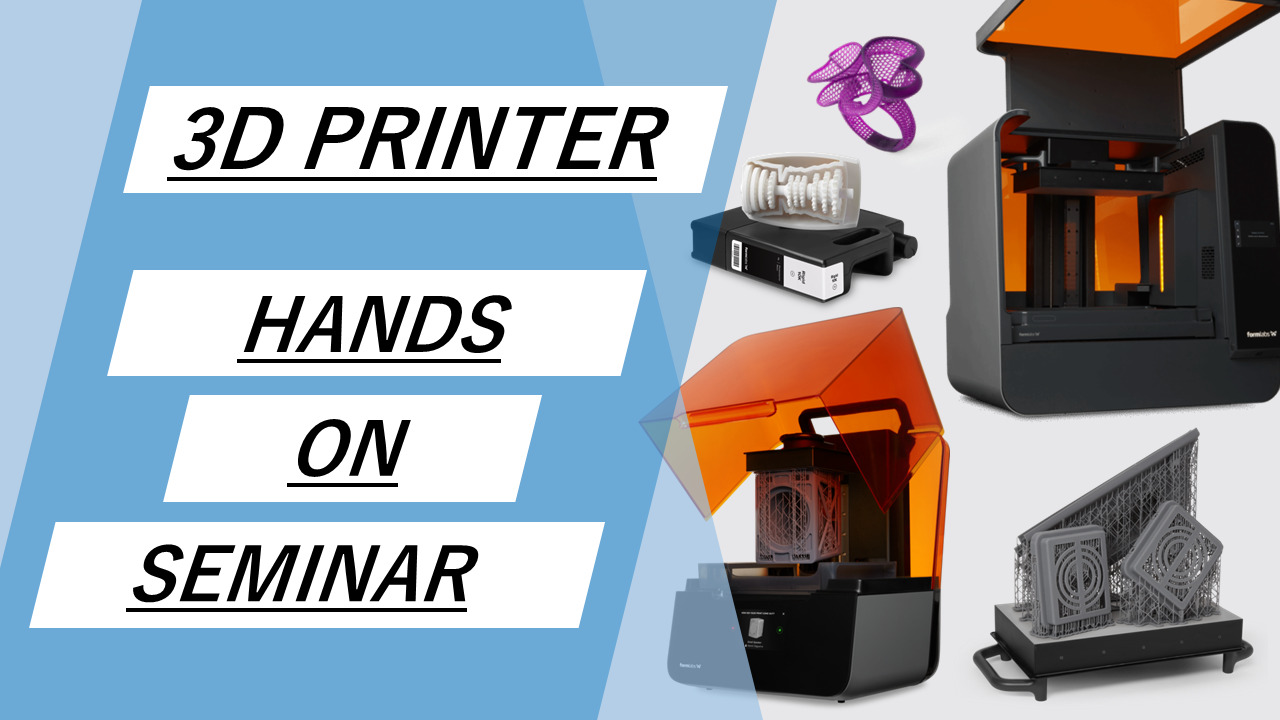 6/12（水）14:00～16:00｜6月度  光造形3Dプリンター「Formlabs」無料体験セミナー（新横浜）のご案内⇒終了しました