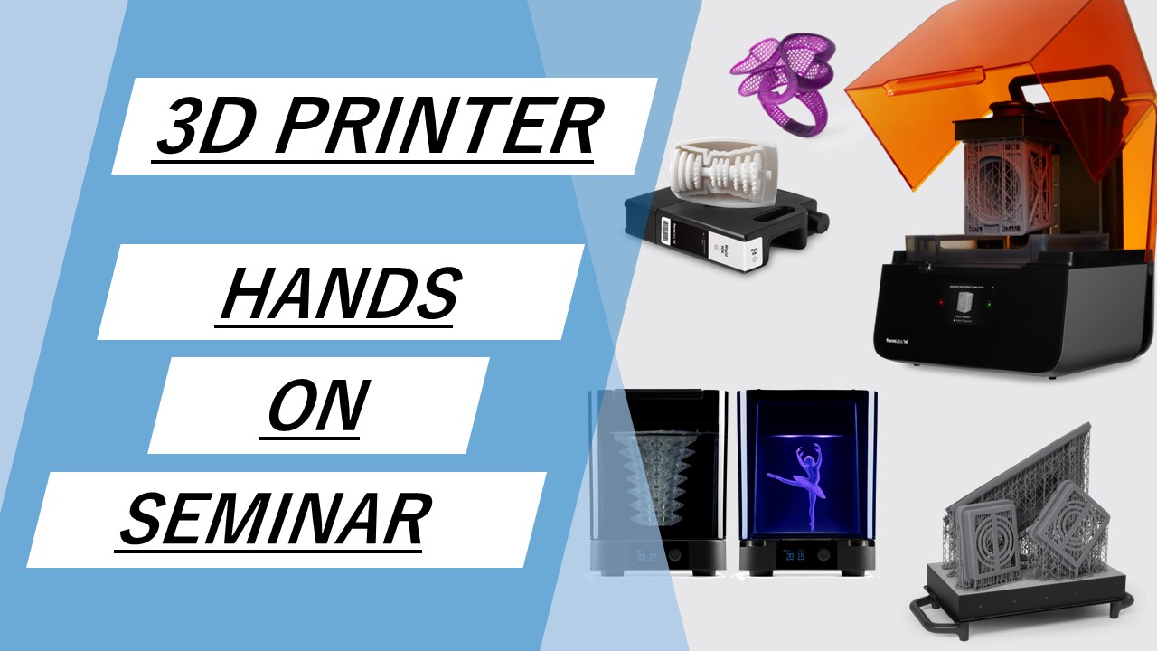 1/22（月）14:00～16:00｜2024年1月度 光造形3Dプリンター「Formlabs」無料体験セミナー（名古屋）のご案内⇒終了しました