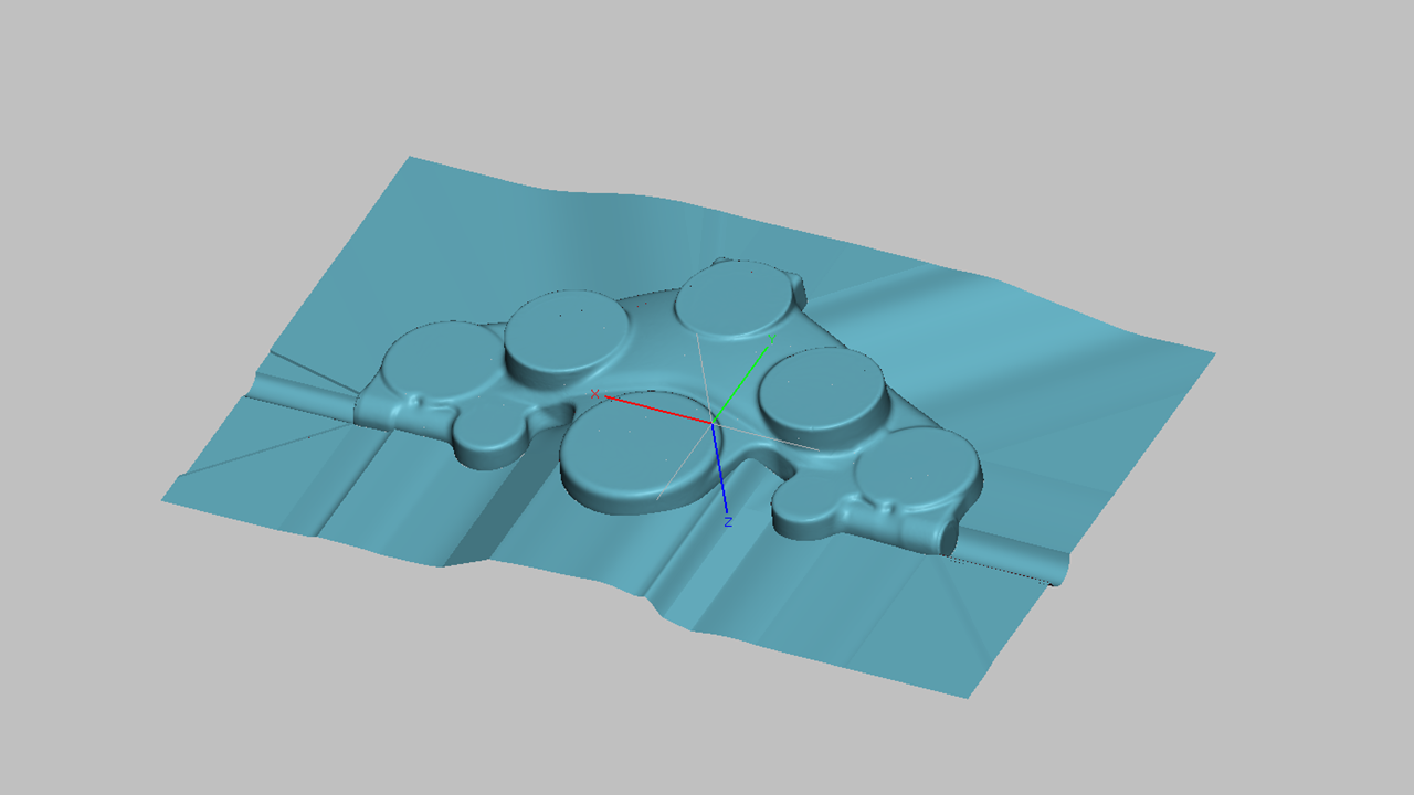 スキャンデータとモールド機能