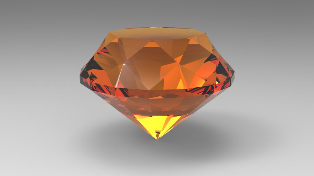 FreeformPlusで宝石カットのモデリング