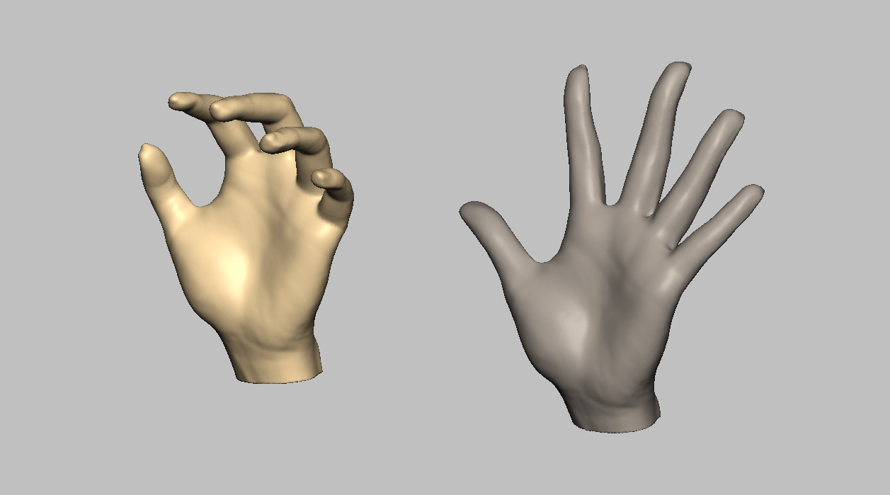 関節を曲げてみる