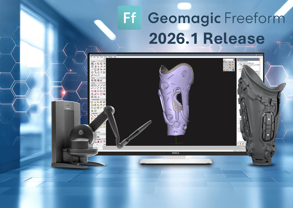 Geomagic Freeform 2026.1 リリースのお知らせ
