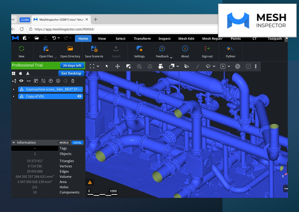 【プレスリリース】次世代3Dメッシュ編集・検証ツール「MeshInspector」国内販売開始！