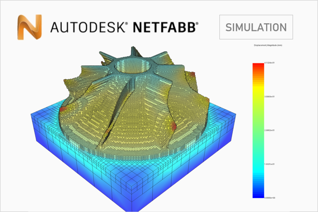 3Dプリント用形状最適化ソフトウェア<br>「AUTODESK Fusion360 With NETFABB」