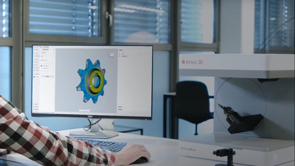 超高精細デスクトップ型3Dスキャナ<br>「Artec Micro Ⅱ」