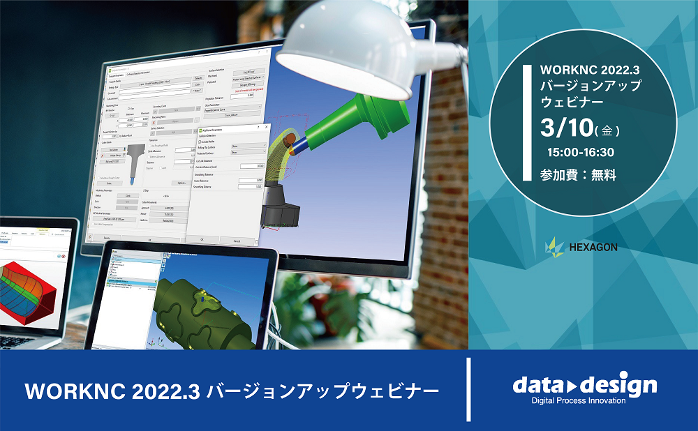 3/10（金）15:00～16:30│WORKNC 2022.3バージョンアップウェビナーのご案内⇒終了しました